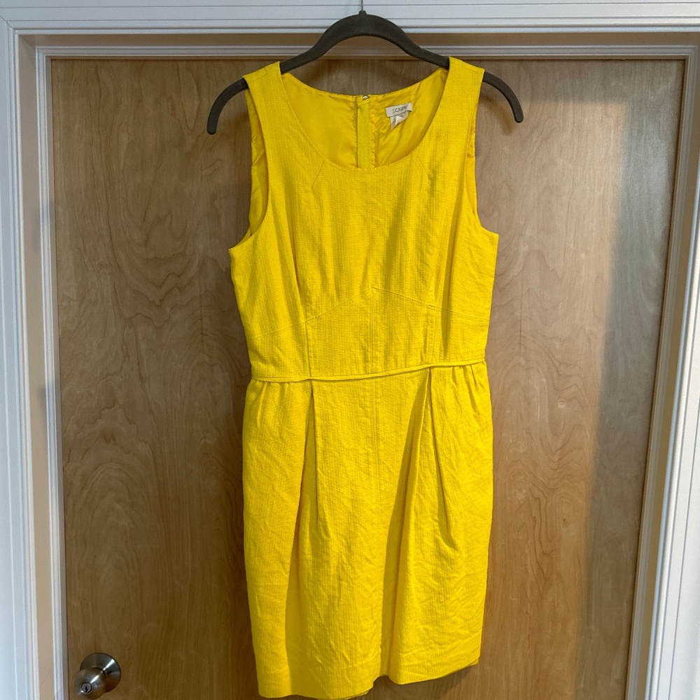 J.Crew Yellow Dress